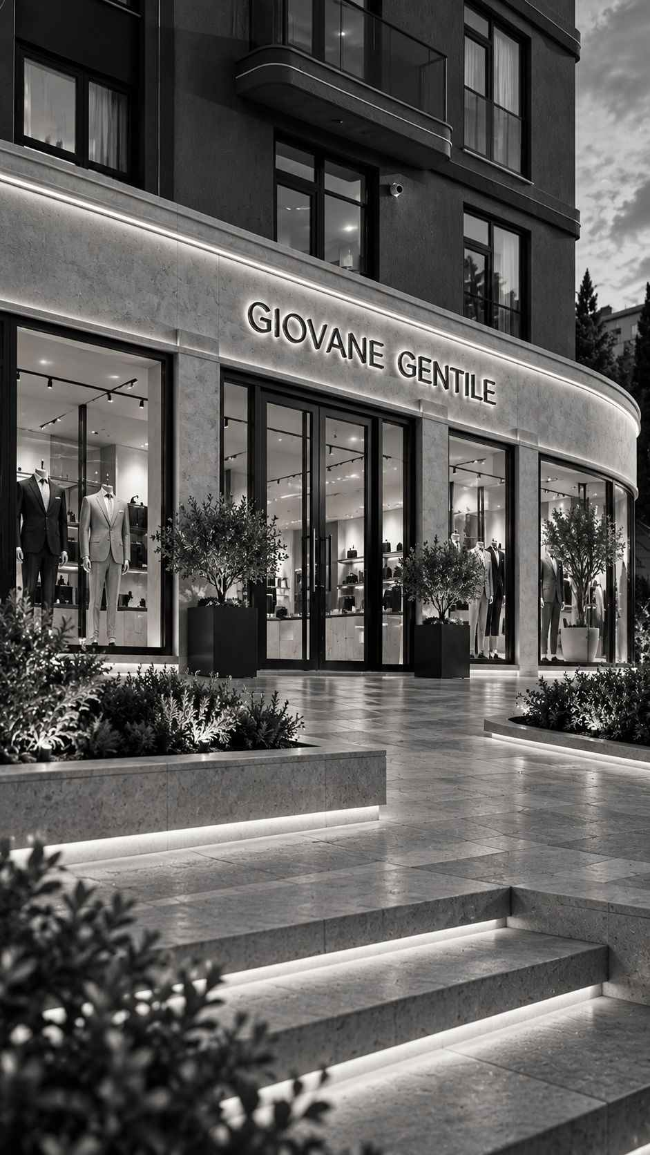 Giovane Gentile Erzurum yeni mağaza cephesi